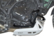 Защитные дуги для BENELLI TRK 702/ 702X Нижние, черные + крышка двигателя из необработанного алюминия