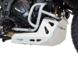 Защитные дуги для BENELLI TRK 702/ 702X - нижние, серебристые + крышка двигателя из необработанного алюминия