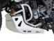 Защитные дуги для BENELLI TRK 702/ 702X - нижние, серебристые + крышка двигателя из необработанного алюминия