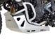 Защитные дуги для BENELLI TRK 702/ 702X Нижние, Серебристые + стальная крышка двигателя серебристого цвета