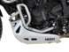 Защитные дуги для BENELLI TRK 702/ 702X Нижние, Серебристые + стальная крышка двигателя серебристого цвета