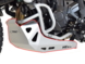 Защита двигателя для BENELLI TRK 702/ 702X Серебристая сталь