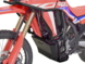 Комплект для Honda CRF 300 Rally Верхние и нижние дуги безопасности черного цвета алюминиевая защита черного цвета