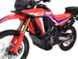 Комплект для Honda CRF 300 Rally Верхние и нижние дуги безопасности черного цвета алюминиевая защита черного цвета