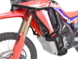 Комплект для Honda CRF 300 Rally Верхние и нижние дуги безопасности черного цвета и необработанная алюминиевая защита