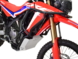 Комплект для Honda CRF 300 Rally Верхние и нижние дуги безопасности черного цвета и необработанная алюминиевая защита