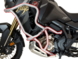 Верхние и нижние дуги безопасности для HONDA CRF 1100 Africa Twin Adventure Sports DCT (2024 - ) Серебристые