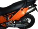 Задние защитные дуги для KTM 990 Adventure (02-12) Оранжевые