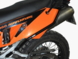 Задние защитные дуги для KTM 990 Adventure (02-12) Черные
