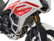 Защитные дуги HEED MOTO MORINI X-CAPE 650 Верхние серебристые