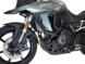 Комплект защитных дуг HEED для SUZUKI V-Strom 800 DE / SE Верхняя и нижняя + Алюминиевая крышка черного цвета