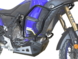 Защитные дуги для Yamaha Tenere 700 World Raid (2022-) + Алюминиевая крышка двигателя черного цвета