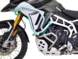 Защитные дуги для Triumph Tiger 900 (2024 - ) Верхние серебристые