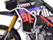 Защитные дуги HEED для Aprilia Tuareg 660 Rally Верхние серебристые