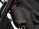 Защита радиатора для KAWASAKI KLE 500 (2025 - ...) Алюминиевая черная