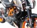 Защитные дуги Heed для Ktm 390 Duke (13-16) Чёрные