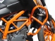 Защитные дуги Heed для Ktm 390 Duke (13-16) Оранжевые