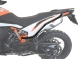Защитные дуги Heed для Ktm 890 Adventure / 890 Adventure R / 790 Adventure / 790 Adventure R (2019-2023) Задние Чёрные