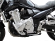 Защитные дуги Heed для Suzuki Gsf 1250 Bandit (07-15) Серебристые