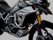 Защитные дуги Heed для Triumph Tiger 900 Gt / Rally  - Верхние, Серебристые