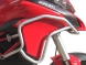 Защитные дуги Heed для Ducati Multistrada 1200 / 950 (2015 - 2018) Серебристые