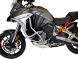 Защитные дуги Heed для Ducati Multistrada V4 Бункер Серебристые