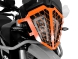 Защита фары Heed для Ktm 890 Adventure / 890 Adventure R / 790 Adventure / 790 Adventure R Оранжевая